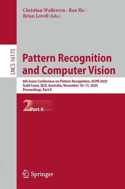 Pattern Recognition and Computer Vision
