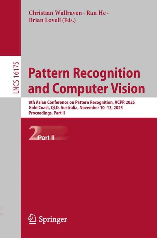 Pattern Recognition and Computer Vision