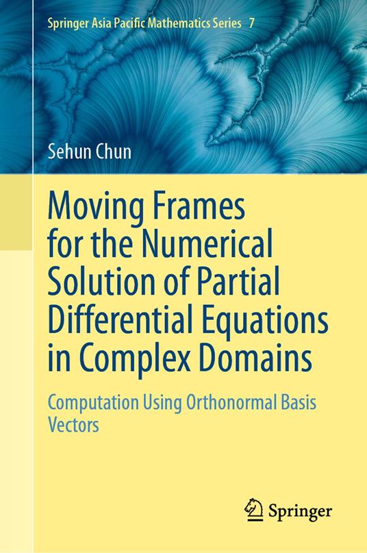 Moving Frames for the Numerical Solution of Partial Differential Equations in Complex Domains