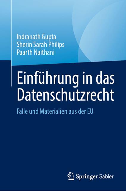Einführung in das Datenschutzrecht