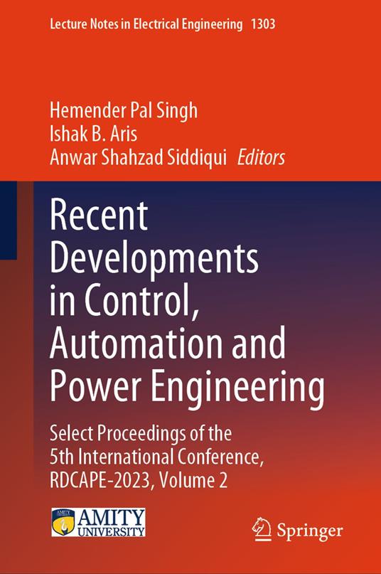Recent Developments in Control, Automation and Power Engineering