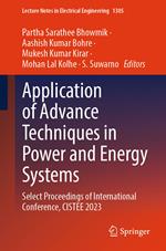 Application of Advance Techniques in Power and Energy Systems