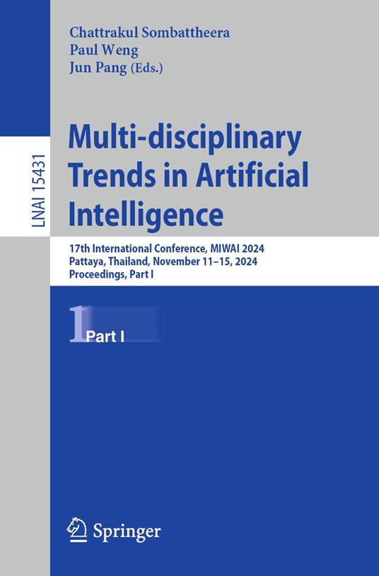 Multi-disciplinary Trends in Artificial Intelligence