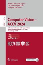 Computer Vision – ACCV 2024: 17th Asian Conference on Computer Vision, Hanoi, Vietnam, December 8–12, 2024, Proceedings, Part III