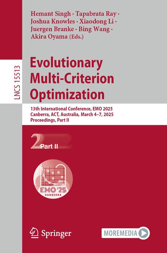 Evolutionary Multi-Criterion Optimization