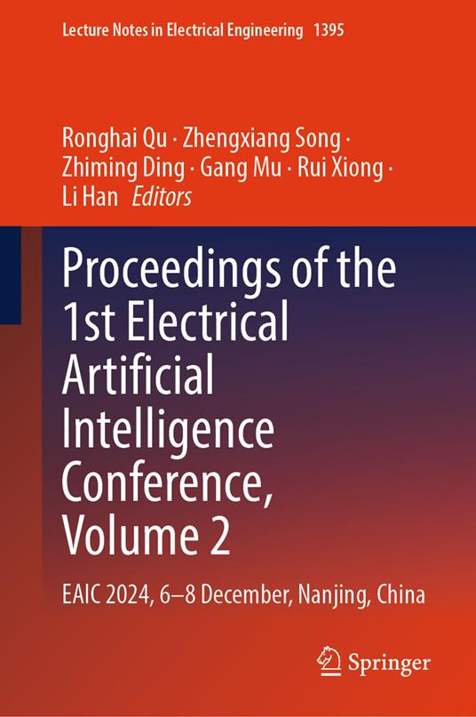 Proceedings of the 1st Electrical Artificial Intelligence Conference, Volume 2