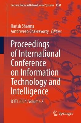 Proceedings of International Conference on Information Technology and Intelligence: ICITI 2024, Volume 2 - cover
