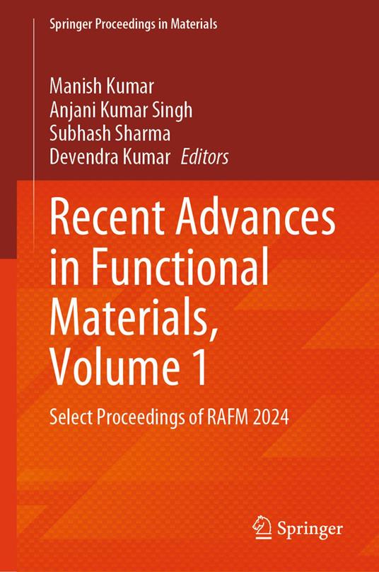 Recent Advances in Functional Materials, Volume 1
