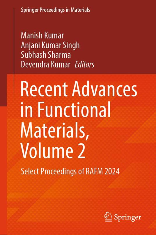 Recent Advances in Functional Materials, Volume 2