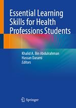 Essential Learning Skills for Health Professions Students