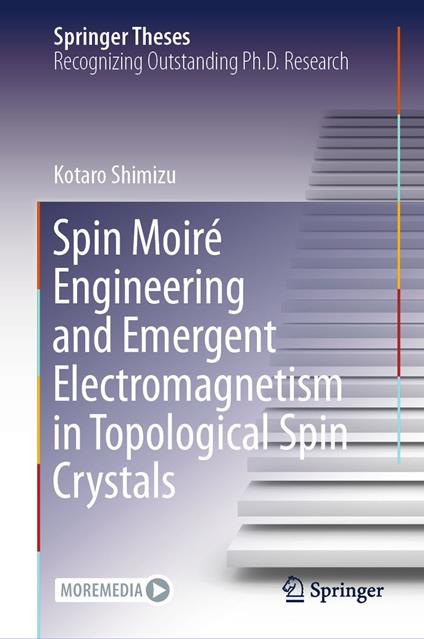 Spin Moiré Engineering and Emergent Electromagnetism in Topological Spin Crystals
