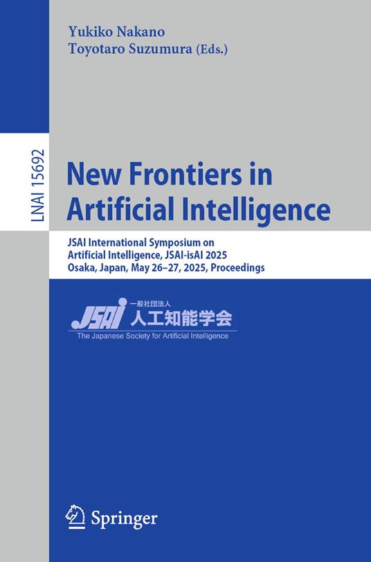 New Frontiers in Artificial Intelligence