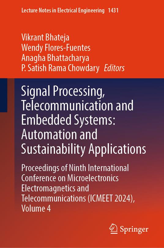 Signal Processing, Telecommunication and Embedded Systems: Automation and Sustainability Applications