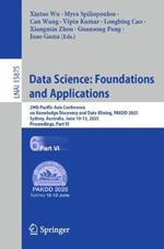Data Science: Foundations and Applications: 29th Pacific-Asia Conference on Knowledge Discovery and Data Mining, PAKDD 2025, Sydney, Australia, June 10-13, 2025, Proceedings, Part VI