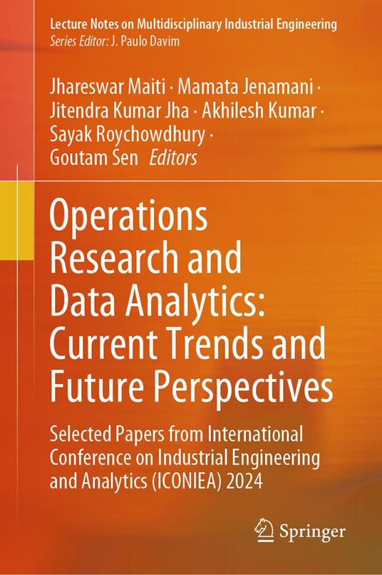 Operations Research and Data Analytics: Current Trends and Future Perspectives