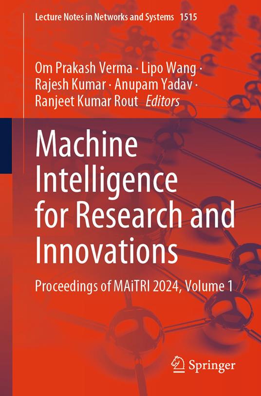 Machine Intelligence for Research and Innovations