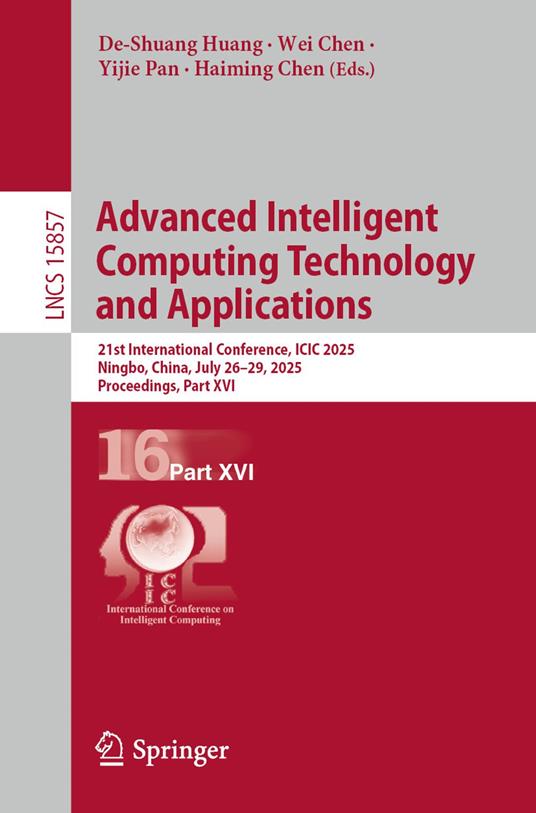 Advanced Intelligent Computing Technology and Applications