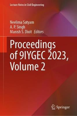 Proceedings of 9IYGEC 2023, Volume 2 - cover
