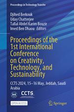 Proceedings of the 1st International Conference on Creativity, Technology, and Sustainability