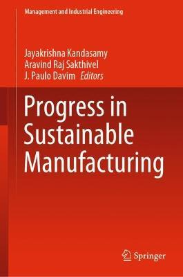Progress in Sustainable Manufacturing - cover
