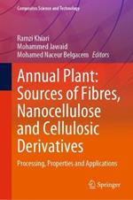 Annual Plant: Sources of Fibres, Nanocellulose and Cellulosic Derivatives: Processing, Properties and Applications