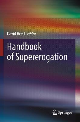 Handbook of Supererogation - cover