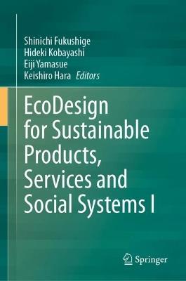 EcoDesign for Sustainable Products, Services and Social Systems I - cover