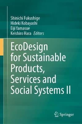 EcoDesign for Sustainable Products, Services and Social Systems II - cover