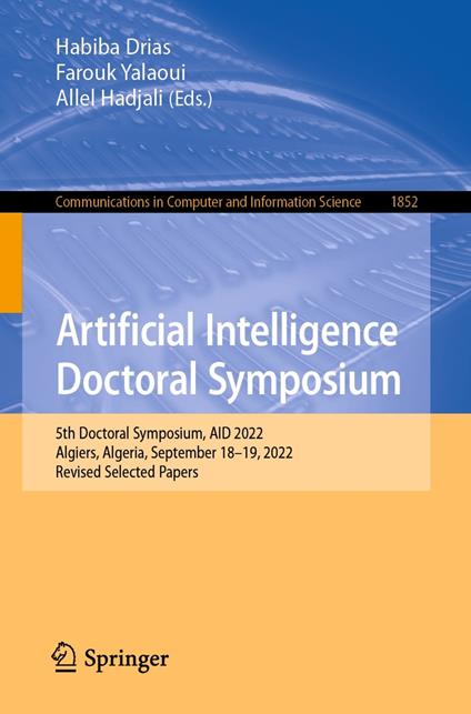 Artificial Intelligence Doctoral Symposium