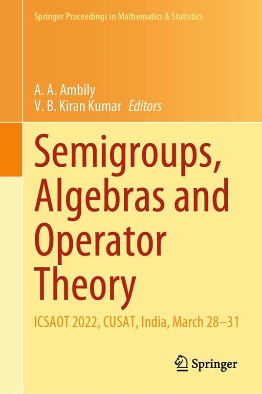 Semigroups, Algebras and Operator Theory