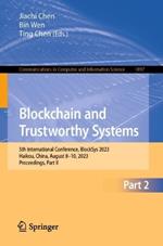 Blockchain and Trustworthy Systems: 5th International Conference, BlockSys 2023, Haikou, China, August 8–10, 2023, Proceedings, Part II