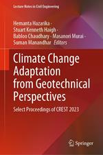 Climate Change Adaptation from Geotechnical Perspectives