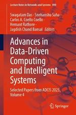 Advances in Data-Driven Computing and Intelligent Systems: Selected Papers from ADCIS 2023, Volume 4