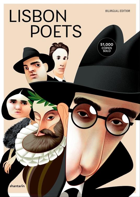 Lisbon Poets. Camões, Cesário, Sá-Carneiro, Florbela, Pessoa - cover