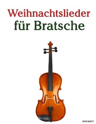 Weihnachtslieder für Bratsche - Javier Marcó - cover