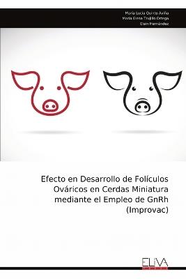 Efecto en Desarrollo de Folículos Ováricos en Cerdas Miniatura mediante el Empleo de GnRh (Improvac) - María Lucía Quinto Aviña - cover