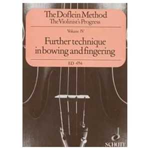 The Doflein Method 4 - Further Technique - Elma Doflein - VIOLINO