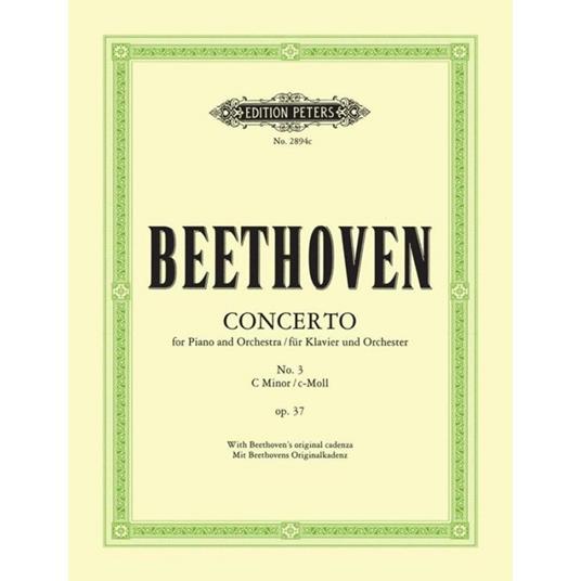  Concerto No. 3 in C Minor Op. 37 - Ludwig van Beethoven -  Ludwig van Beethoven - copertina