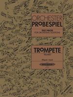  Orchester Probespiel Trompete. per tromba. Pliquett. Losch. edizioni Peters