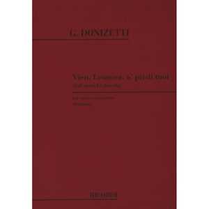La Favorita: Vien Leonora à Piedi Tuoi - Gaetano Donizetti - Vocal and Piano