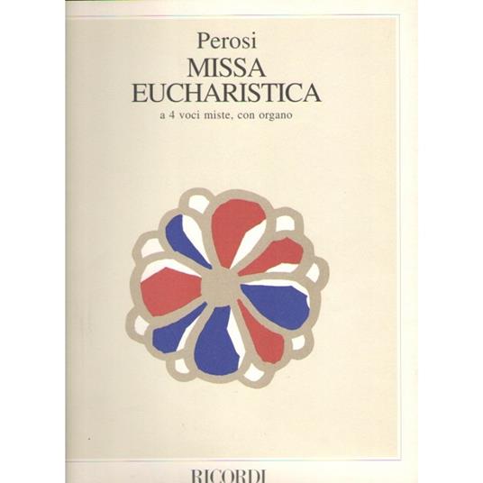  Missa Eucharistica a 4 voci miste con organo - Lorenzo Perosi -  Lorenzo Perosi - copertina