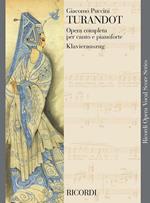  Turandot. canto e pianoforte. Italiano-Tedesco