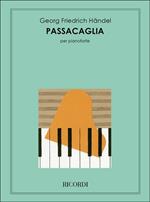  Passacaglia. per pianoforte. spartiti