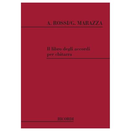 Il Libro Degli Accordi - Gianpietro Marazza_Aldo Rossi - Chitarra - copertina