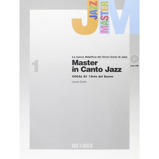  Master in Canto Jazz + CD - L. Conti - canto -  L. Conti - copertina