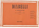  6 Sonatine Op. 163. Pianoforte a 4 mani
