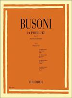  24 Preludi Op.37. vol.I. per Pianoforte