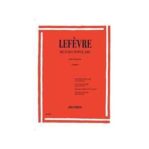 Giovanni S. Lefevre - Metodo Popolare Per Clarinetto Ed. Ricordi