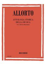  Antologia Storica Della Musica. vol. I