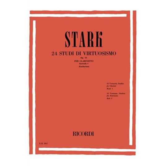  24 Studi di Virtuosismo Op. 51 - Robert Stark (Giuseppe Garbarino) -  Robert Stark - copertina
